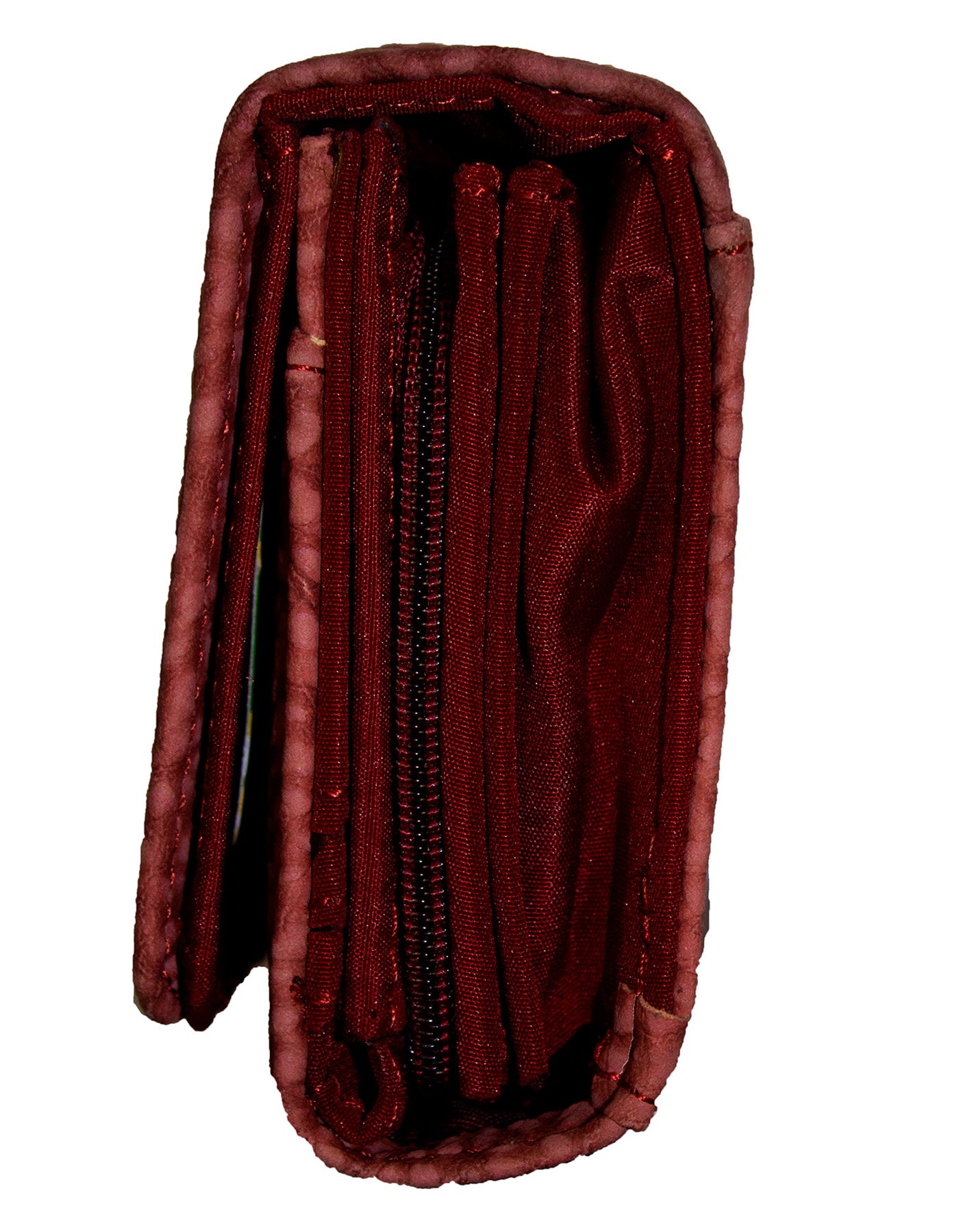 Fino 261-093 Suede Pebbled Embossed Card Holder Organiser Purse