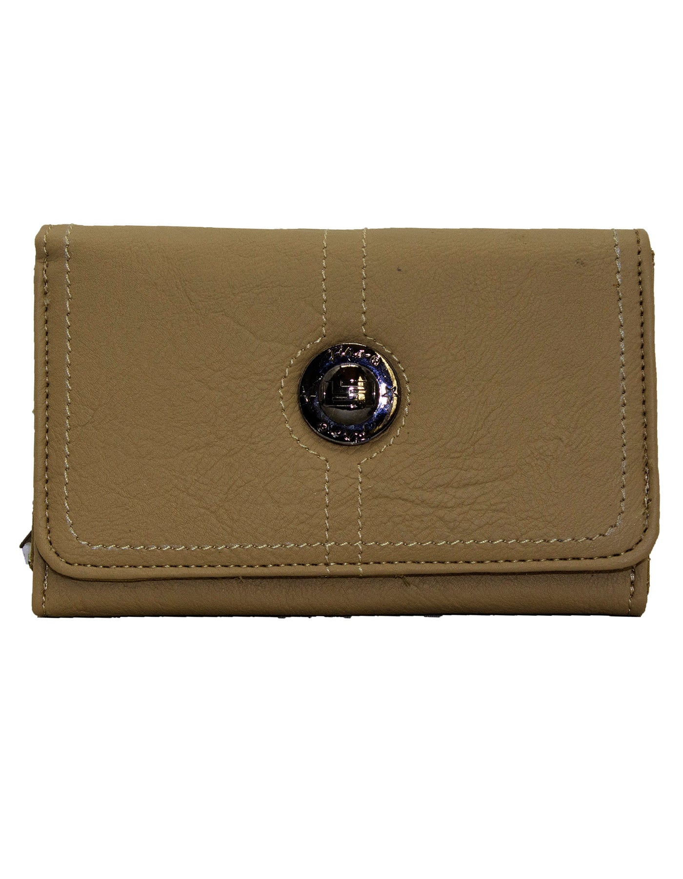 Fino 33-093 Faux Leather Neatly Stitched Design Card Holder Organiser Purse