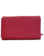 Fino 33-093 Faux Leather Neatly Stitched Design Card Holder Organiser Purse