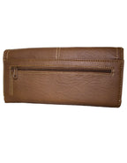 Fino 33-765 Faux Leather Elegant Long Card Holder Purse