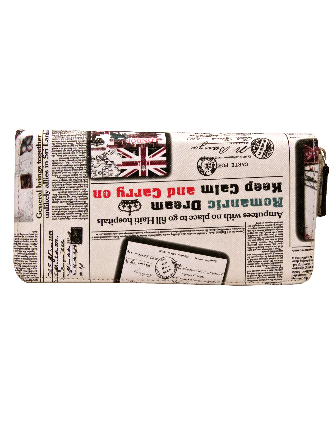 Fino 505-798A Faux Leather Grab & Go All in 1 Purse with Cellphone Pouch