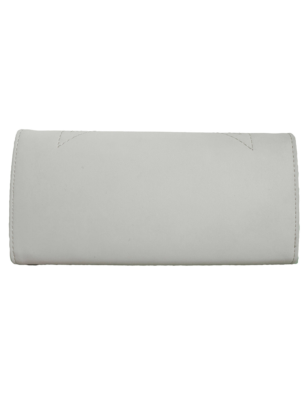Fino 51125 Tri-Fold Faux Leather Purse with Cell Phone Compartment Holder and Gift Box