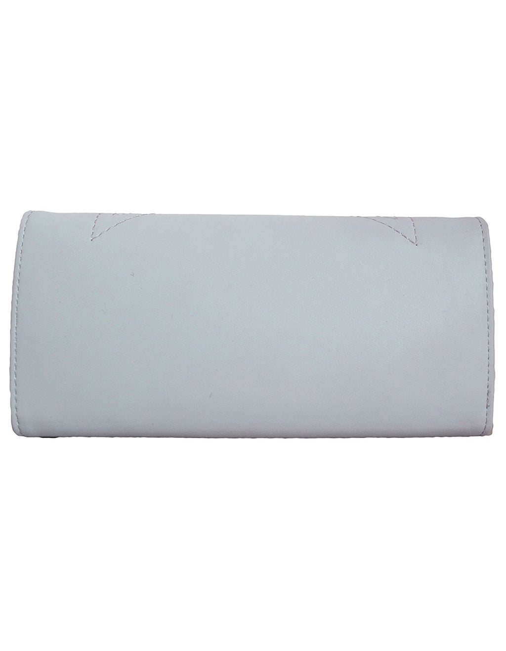 Fino 51125 Tri-Fold Faux Leather Purse with Cell Phone Compartment Holder and Gift Box