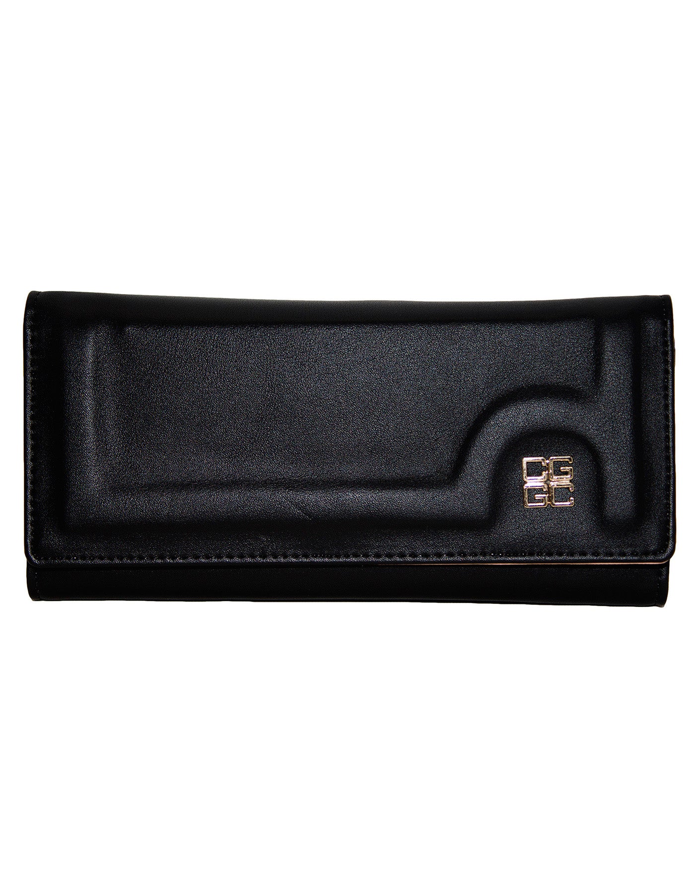 Fino 51144 Tri-Fold Faux Leather Purse with Cell Phone Compartment Holder and Gift Box