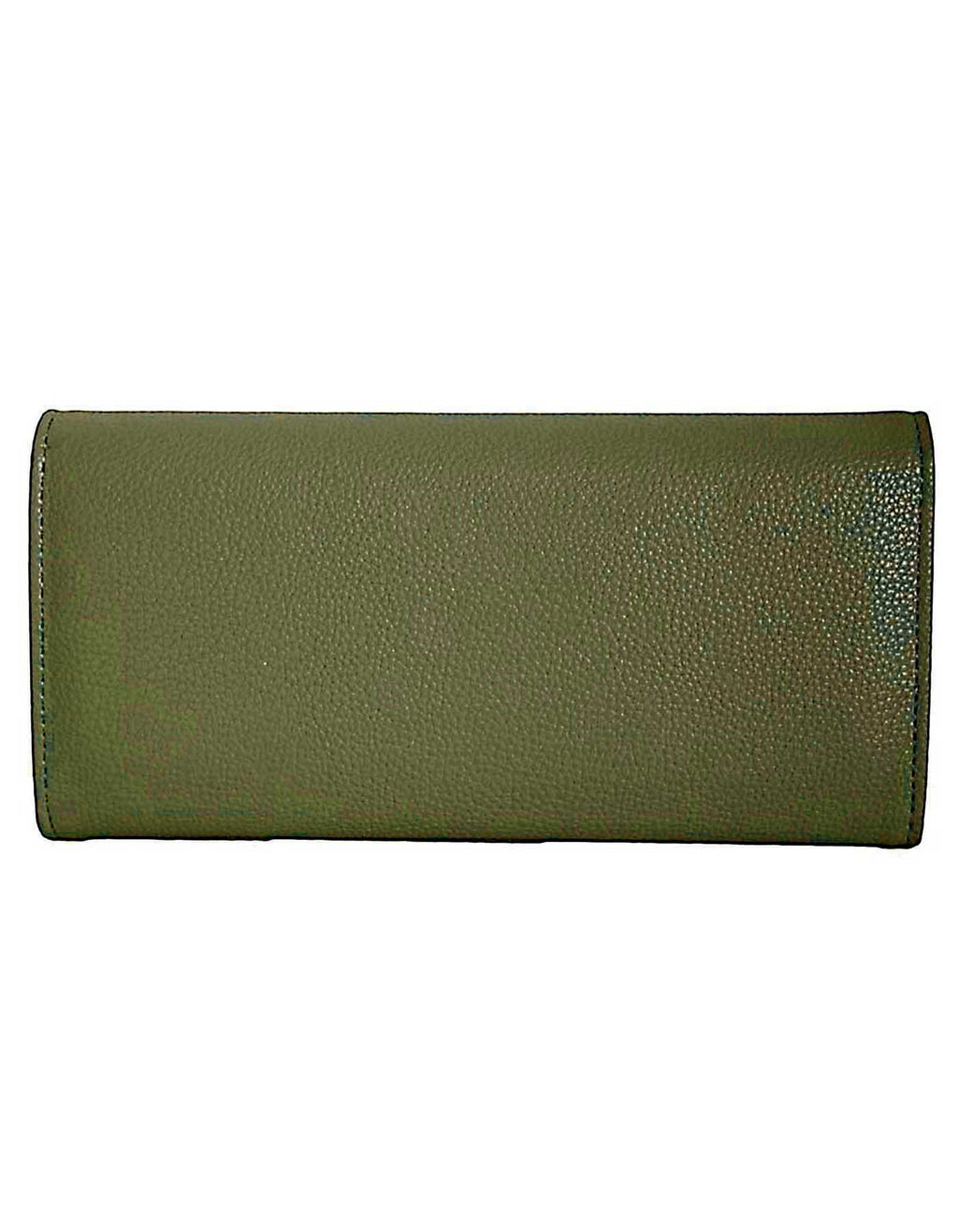 Fino 51169 Tri-Fold Faux Leather Purse with Cell Phone Compartment Holder & Gift Box