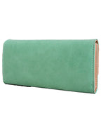 Fino 51173 Faux Leather Elegant Purse with Cell Phone Compartment Holder & Gift Box