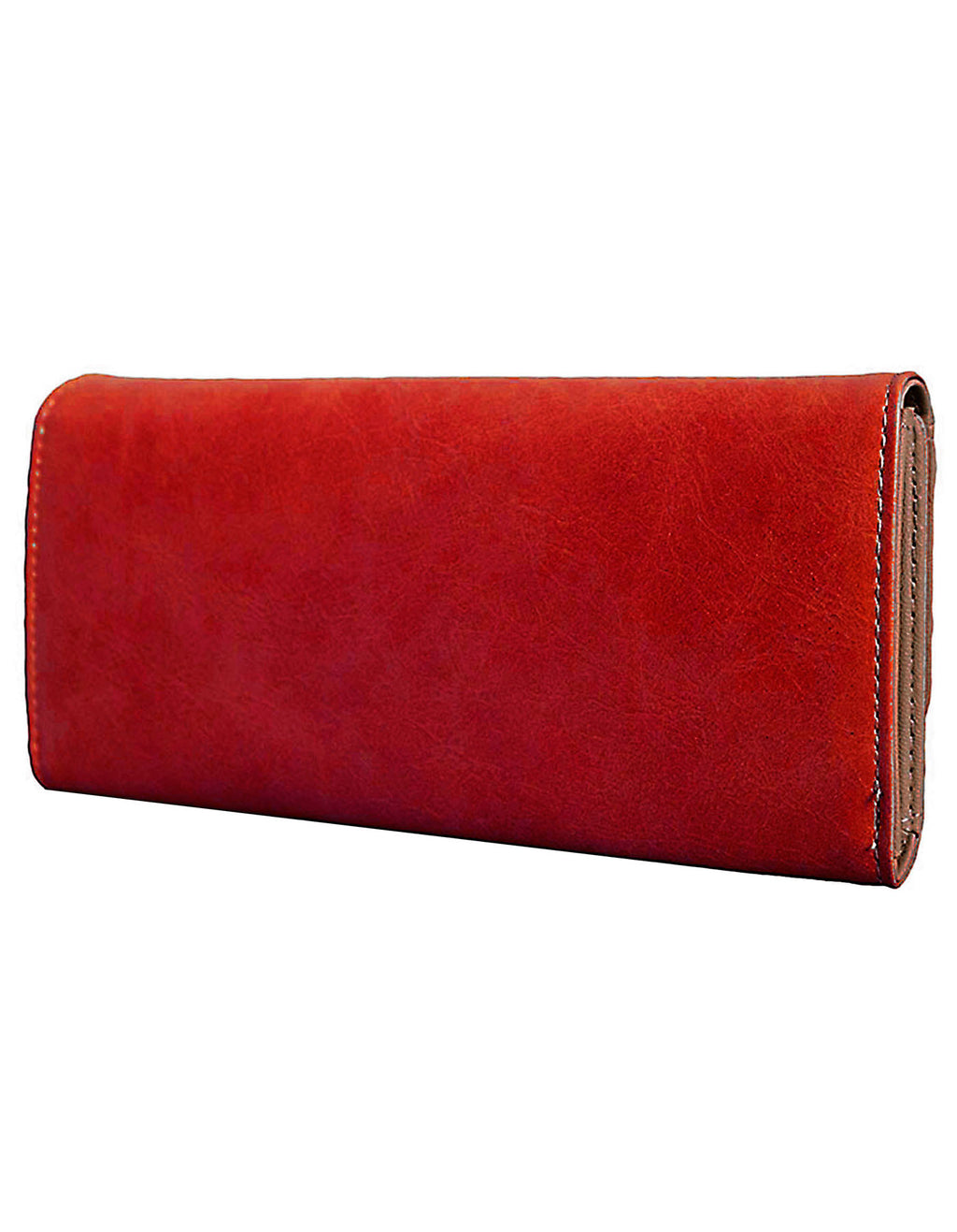 Fino 51173 Faux Leather Elegant Purse with Cell Phone Compartment Holder & Gift Box