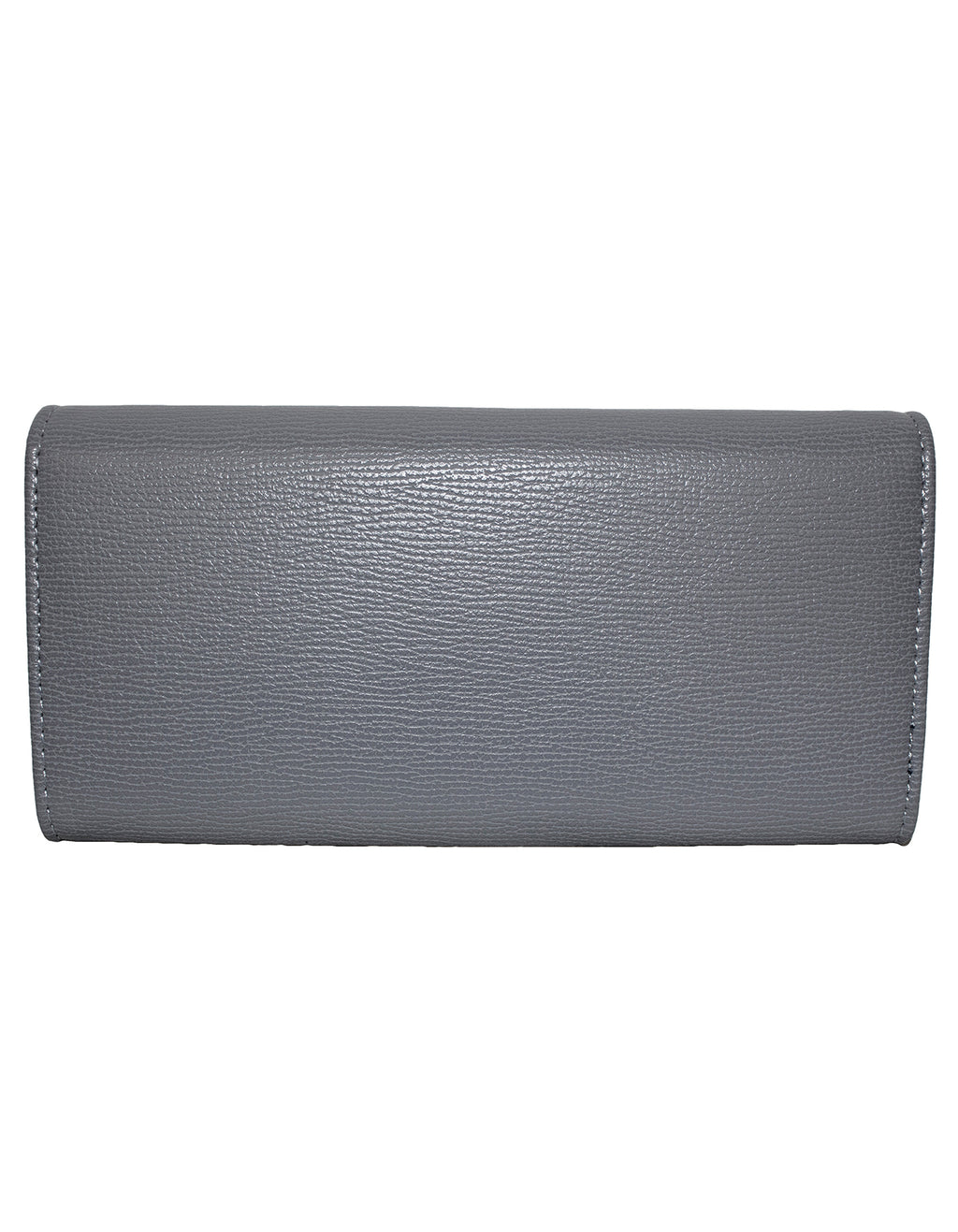 Fino 51333 Tri-Fold Faux Leather Cell Phone Compartment Purse with Box