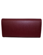 Fino 51333 Tri-Fold Faux Leather Cell Phone Compartment Purse with Box