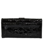 Fino 569-765 Elegant & Shiny Faux Leather Long Card Holder Purse