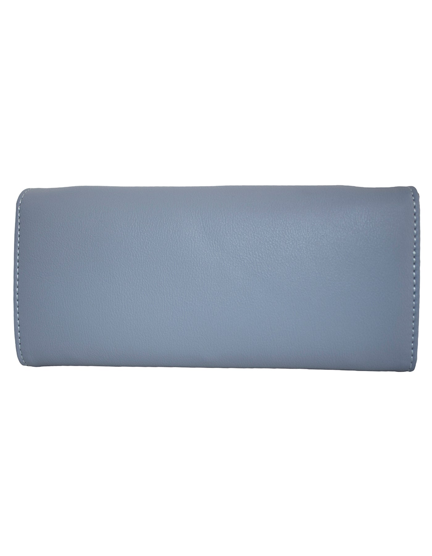 Fino 5696 Flap Over Faux Leather Purse with Cellphone Pouch & Box