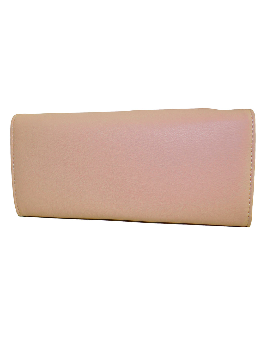 Fino 5696 Flap Over Faux Leather Purse with Cellphone Pouch & Box