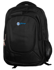 Fino 570 17" Laptop Backpack with Blue Logo- Black