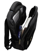 Fino 570 17" Laptop Backpack with Blue Logo- Black