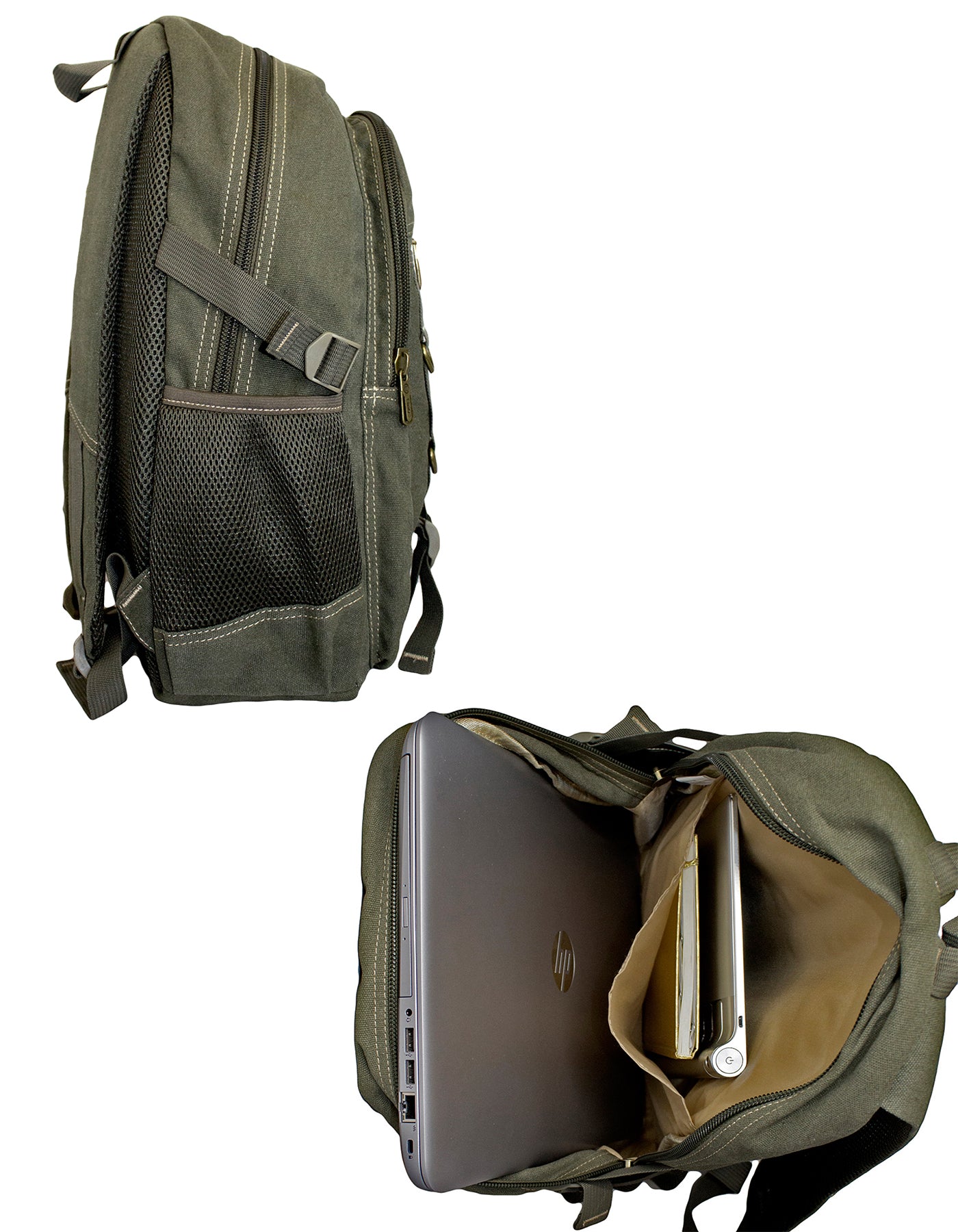 Fino 8527 17L Unisex Canvas Utility Backpack
