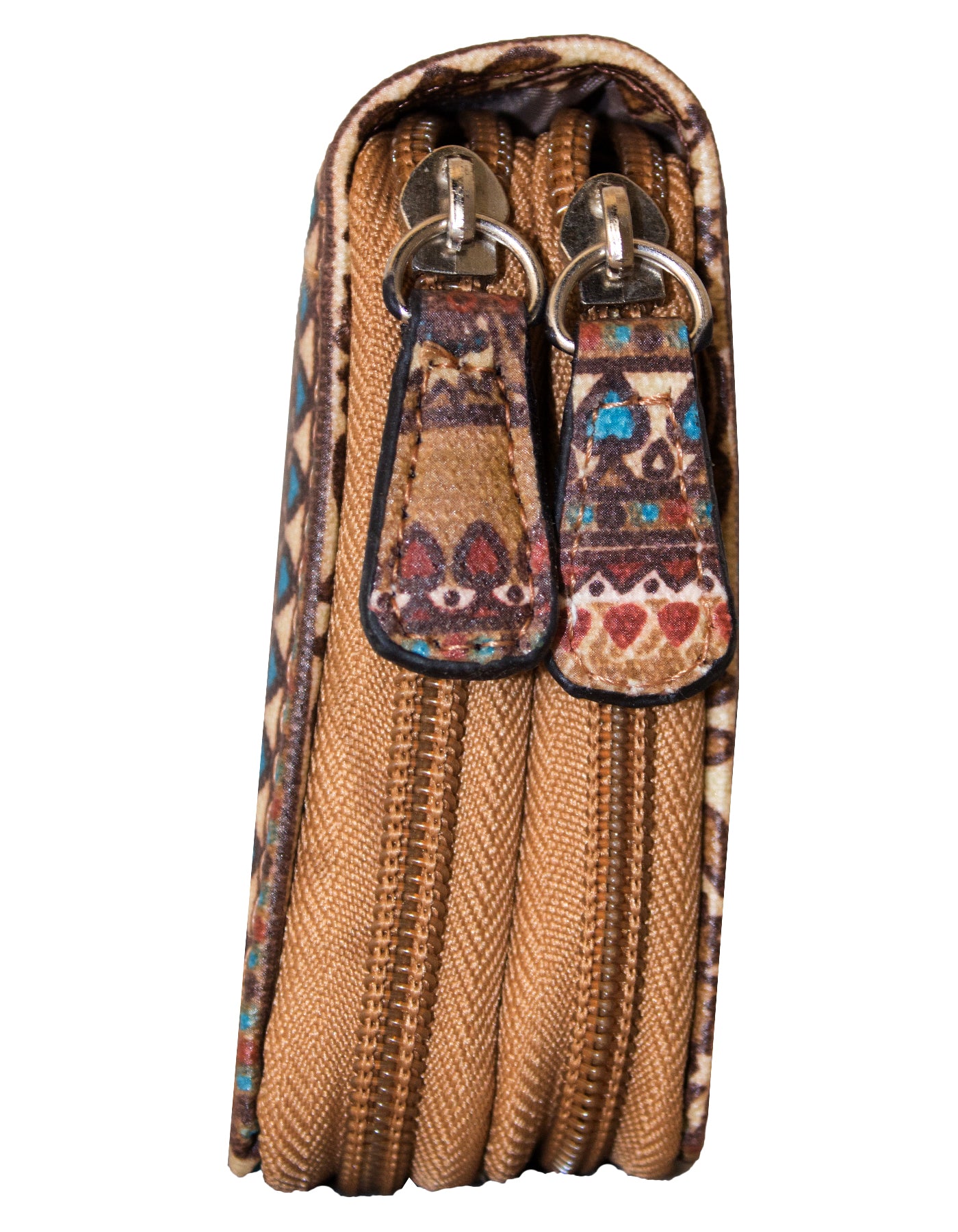 Fino 880-798 Faux Leather Grab & Go All in 1 Purse with Cellphone Pouch