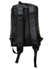 Fino 881 Full Grain Genuine Leather Multi-Pocket Backpack