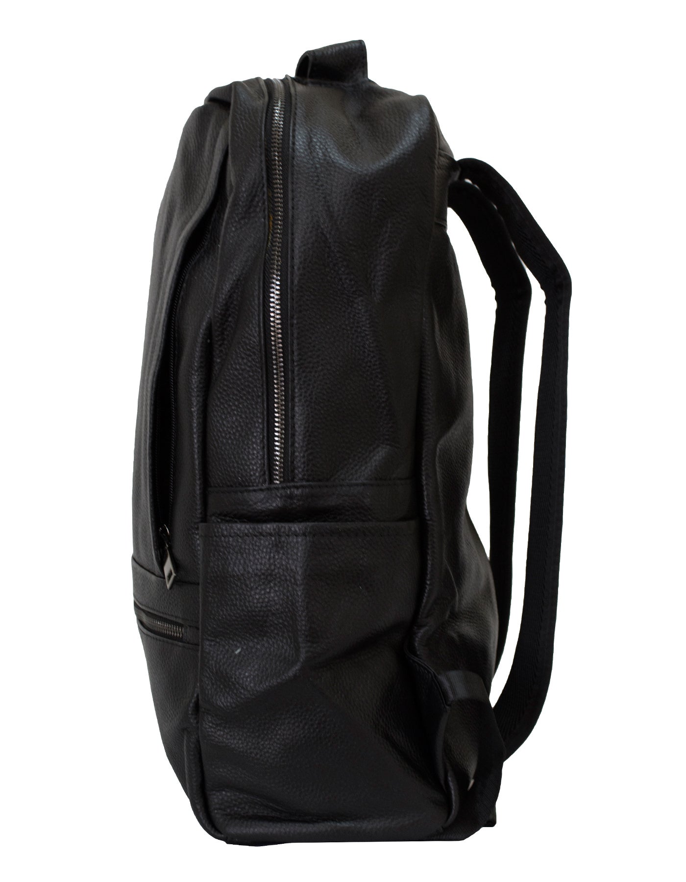 asos design backpack in grain faux leather Black Handcrafted 16 Inch Genuine Leather Classy Leather Bags The Parker Backpack is built for wherever the day takes you ASOS DESIGN leather backpack in