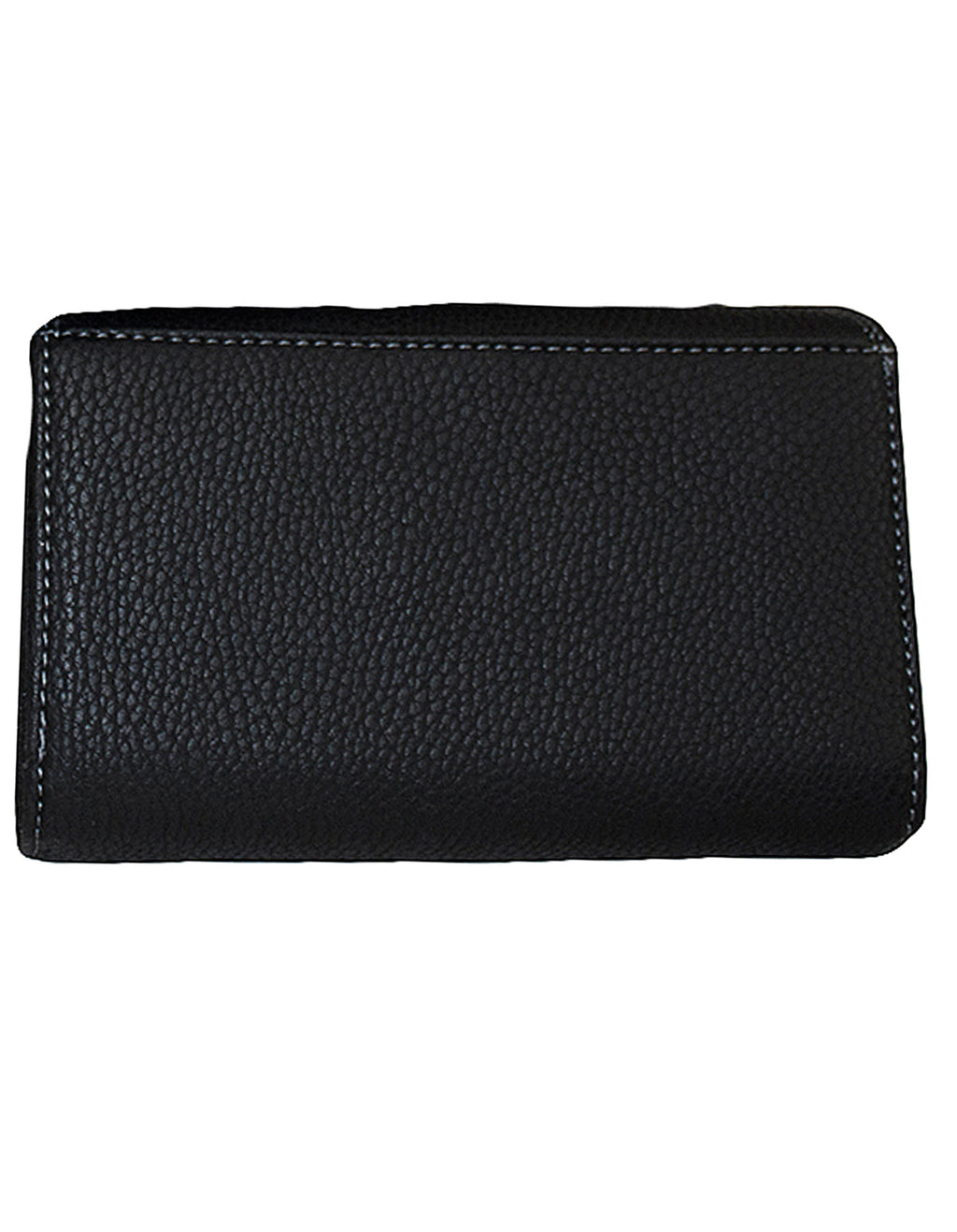 Fino 993-093 Faux Fine Pebbled Leather Card Holder Organiser Purse