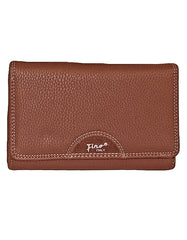Fino 993-093 Faux Fine Pebbled Leather Card Holder Organiser Purse