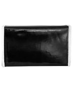 Fino A268-093 Soft Faux Leather Patent Card Holder Organiser Purse