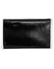 Fino A268-093 Soft Faux Leather Patent Card Holder Organiser Purse