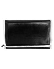 Fino A268-093 Soft Faux Leather Patent Card Holder Organiser Purse