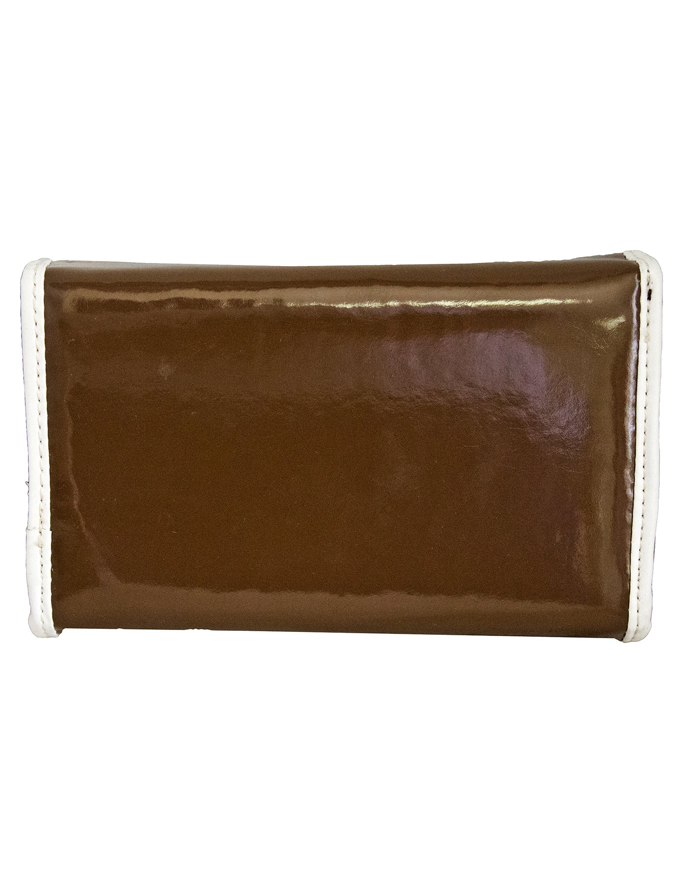 Fino A268-093 Soft Faux Leather Patent Card Holder Organiser Purse