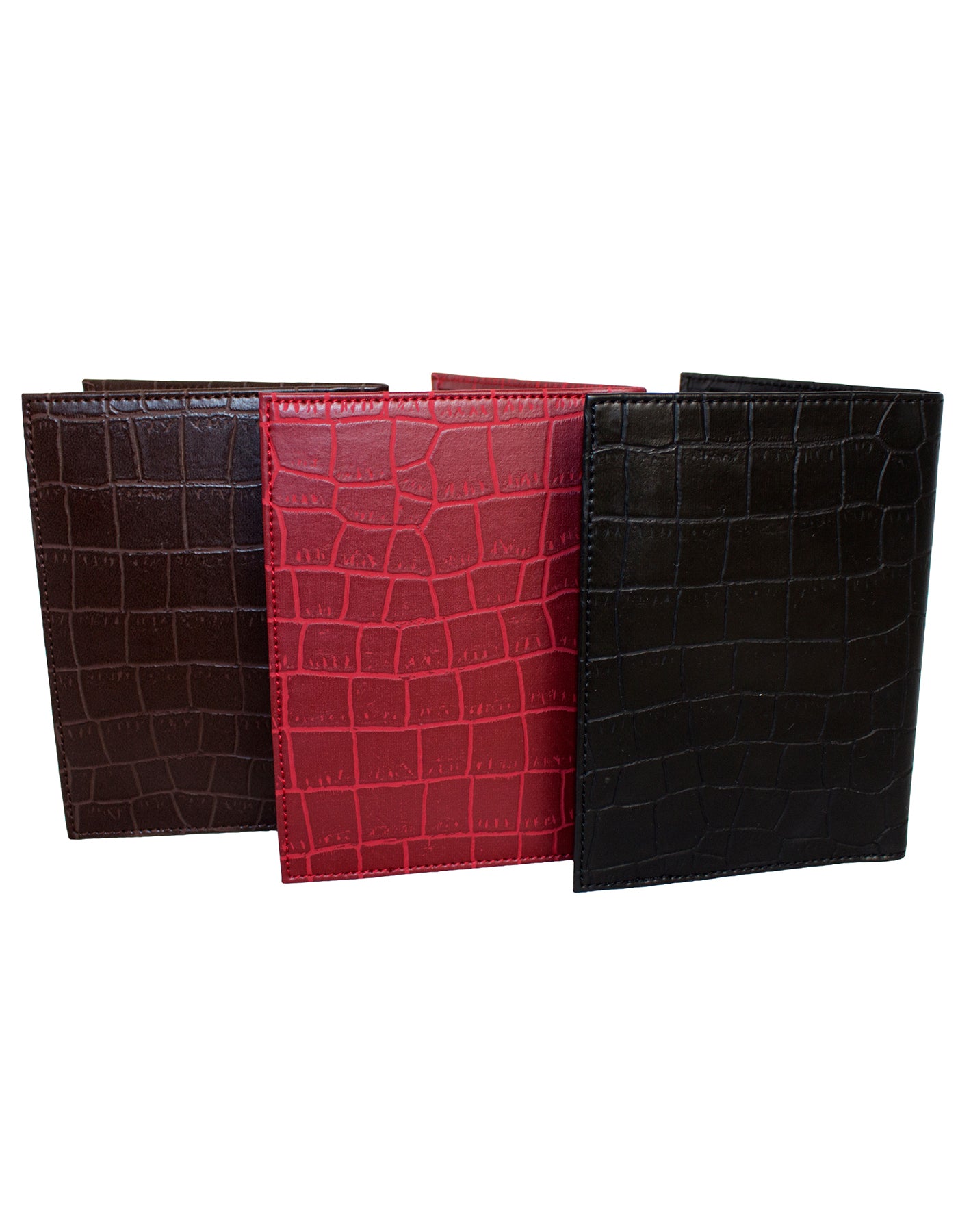 Fino A28-614 Faux Leather Passport Cover Value Set