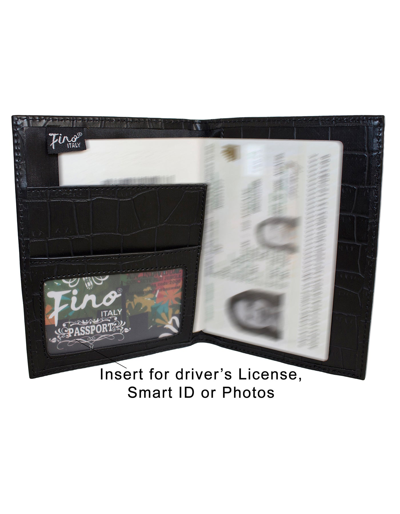 Fino A28-614 Faux Leather Passport Cover Value Set