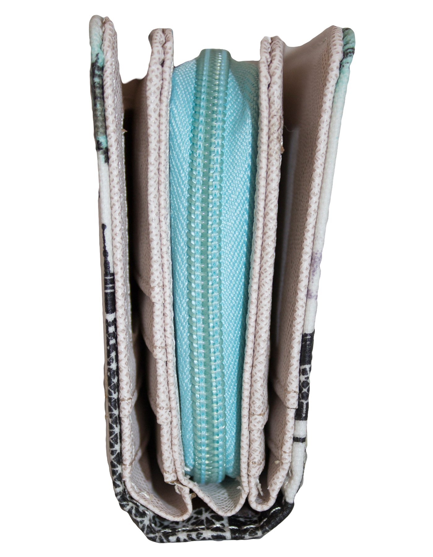 Fino A69-1409 Faux Leather Stylish Paris Street Design Purse