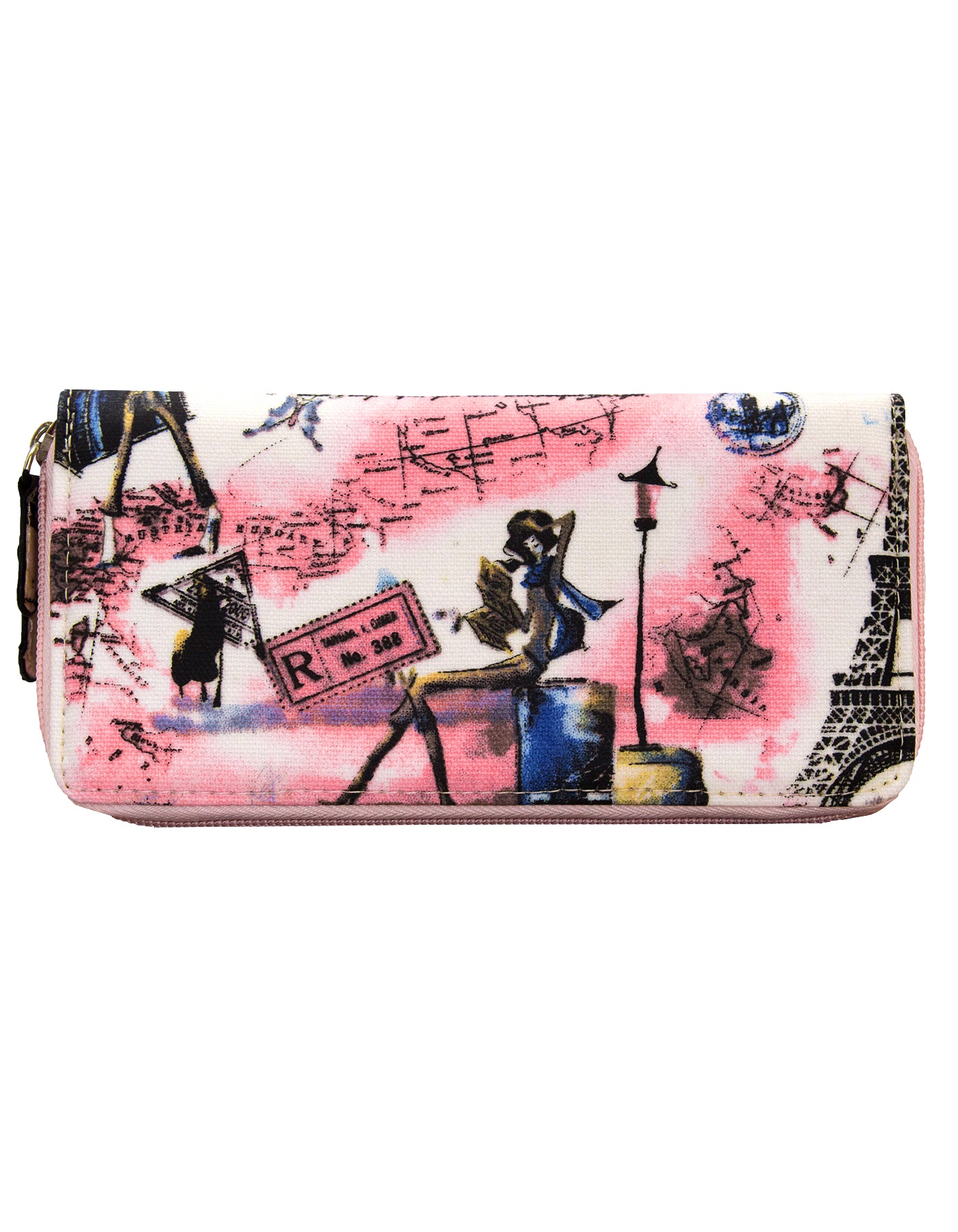 Fino A69-798 Faux Leather Grab & Go All in 1 Purse with Cellphone Pouch