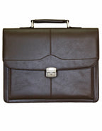 Fino BCH65L-052 Unisex Faux Leather 15” Laptop Briefcase - Brown