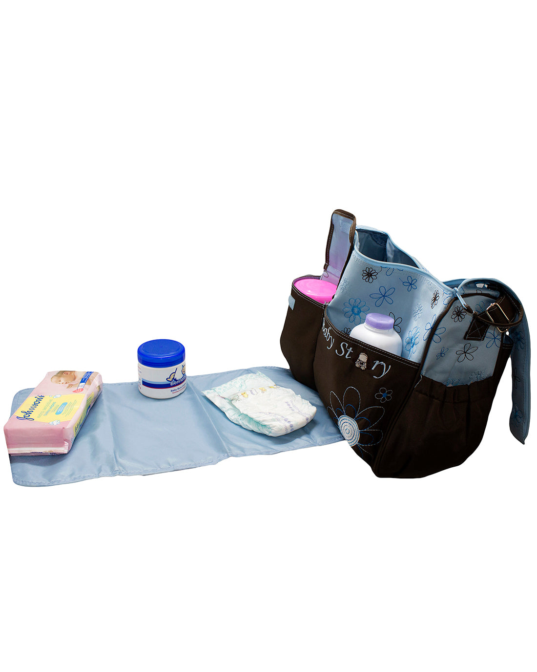 Fino BS-13609 Waterproof Shoulder Nappy Bag Organizer