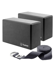 Tumaz Care BS023 Premium High Density/Lightweight Yoga EVA Foam Block Set
