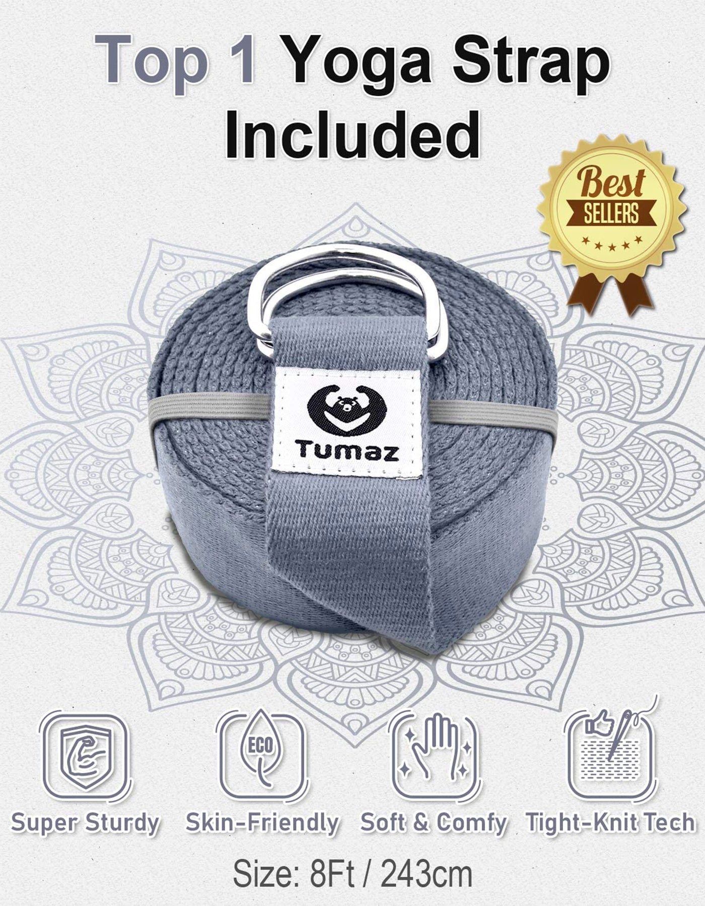 Tumaz Care BS023 Premium High Density/Lightweight Yoga EVA Foam Block Set