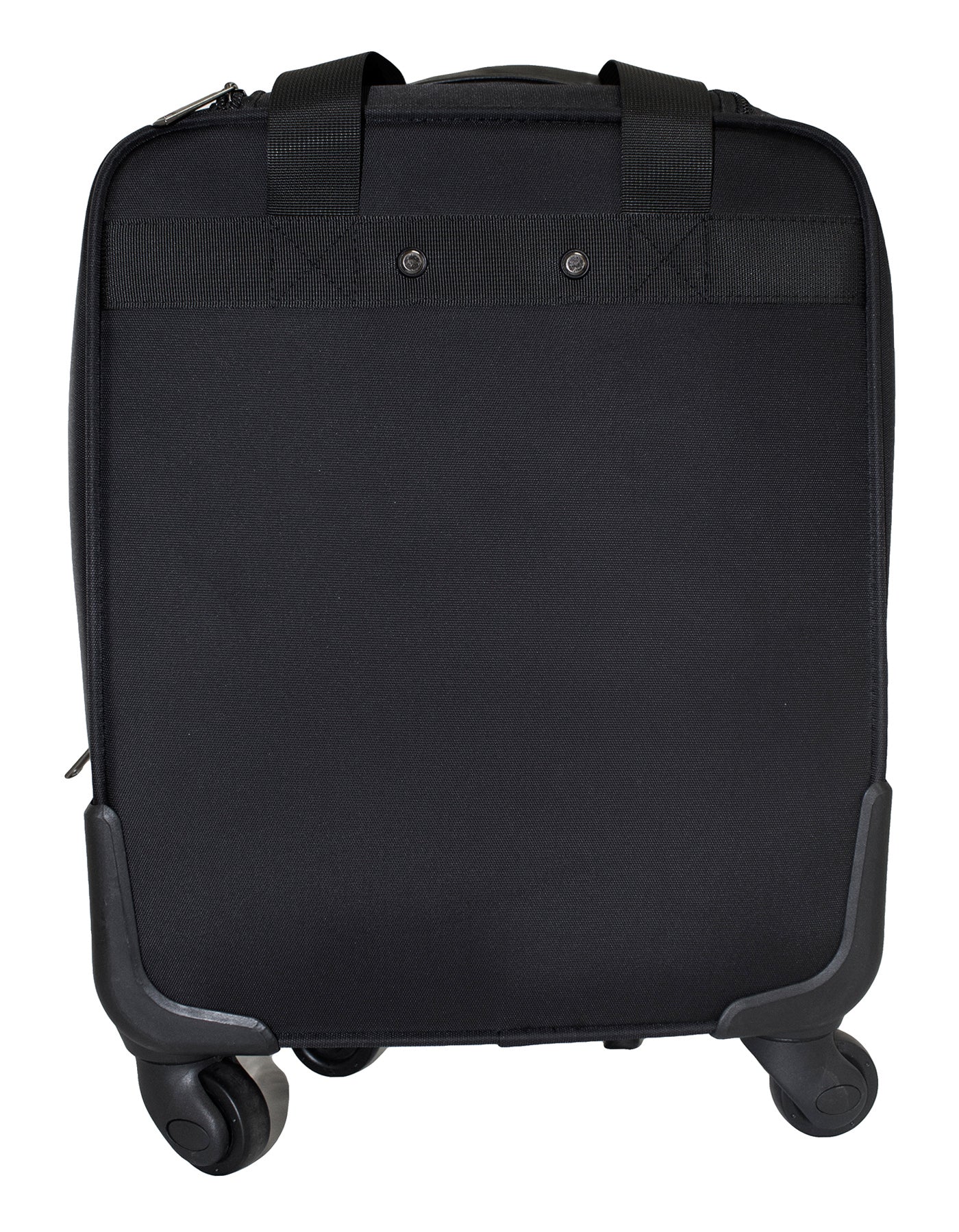 Fino BSXB Wheeled Nylon 14" Executive Pilot Case On 4 Wheels - Black