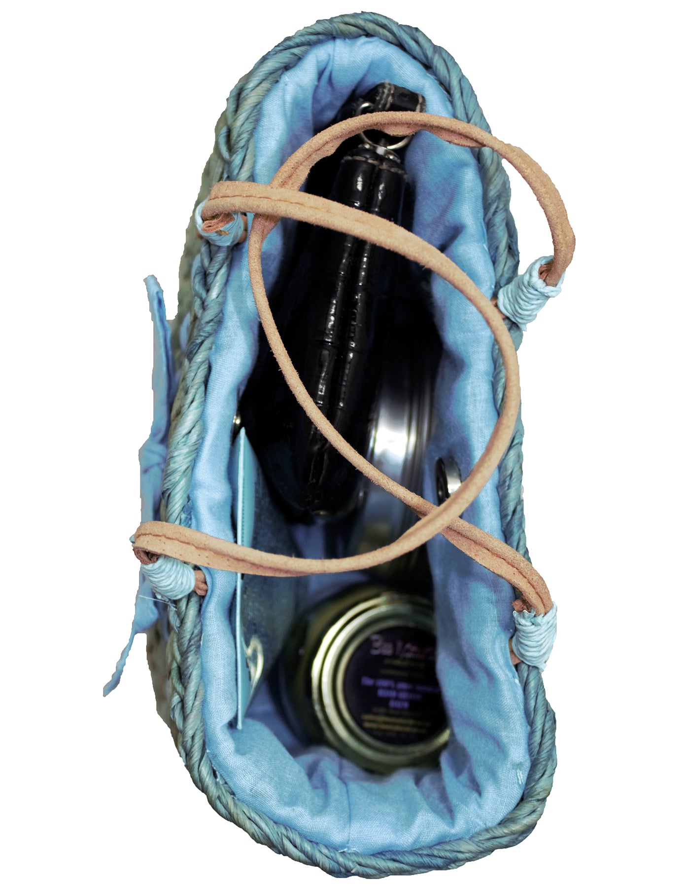 Fino CW012925 Value Pack Straw Beach Bag with Front Bow Design- Set of 3