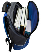 Fino DL-1008 Unisex Grade R - 1 Trolley Wheeled School /Travel Backpacks