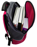 Fino DL-1008 Unisex Grade R - 1 Trolley Wheeled School /Travel Backpacks
