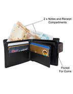 Fino DPU-225 Faux Leather 2 Tone Card Wallet with Box