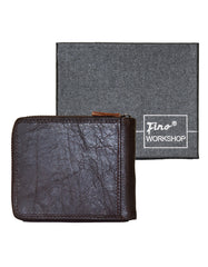 Fino Zip Around Genuine Leather Wallet with Box