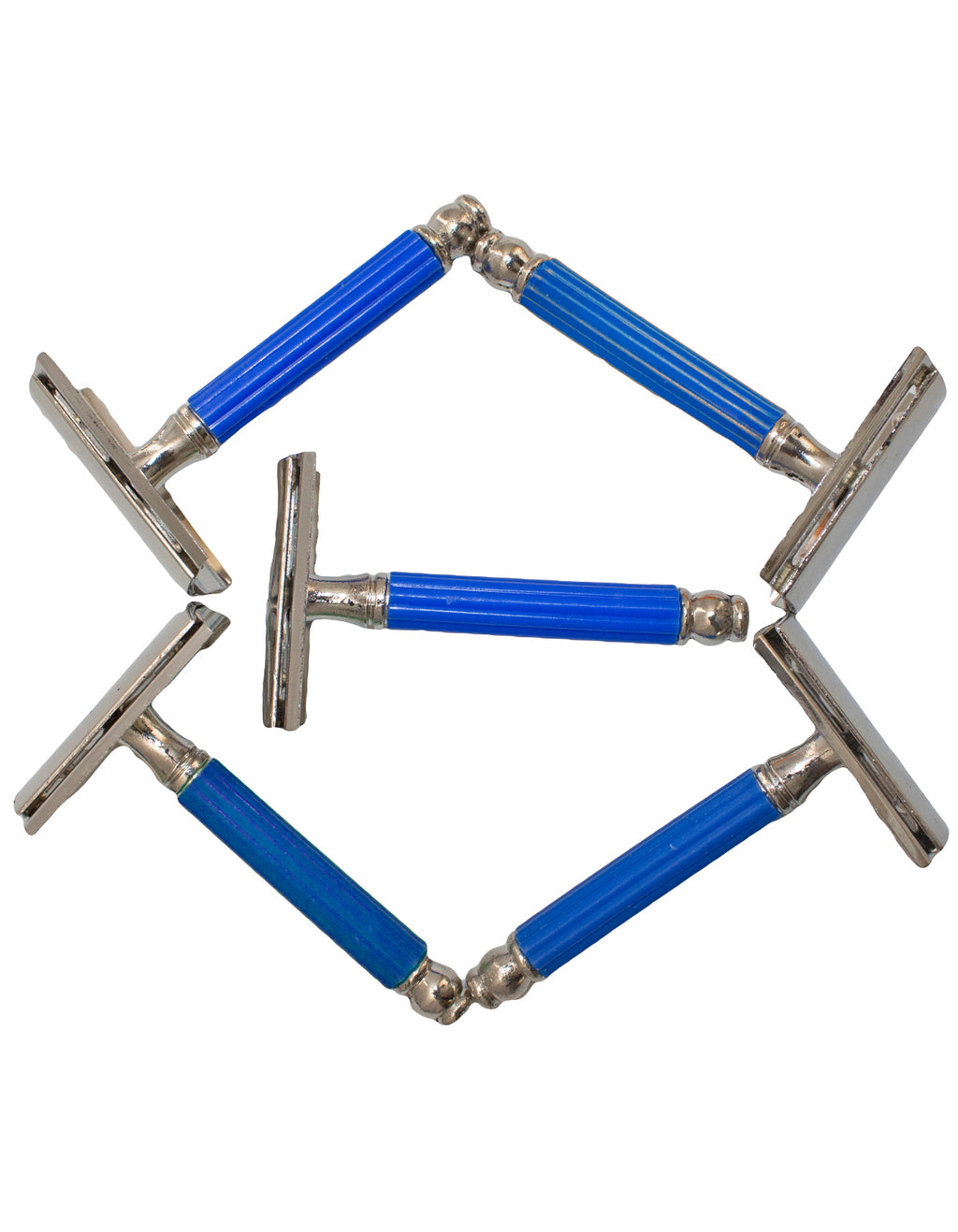 Overfly Set of 5 Razors Kits with 5 Blades