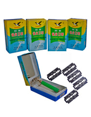 Overfly Set of 5 Razors Kits with 5 Blades