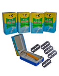 Overfly Set of 5 Razors Kits with 5 Blades