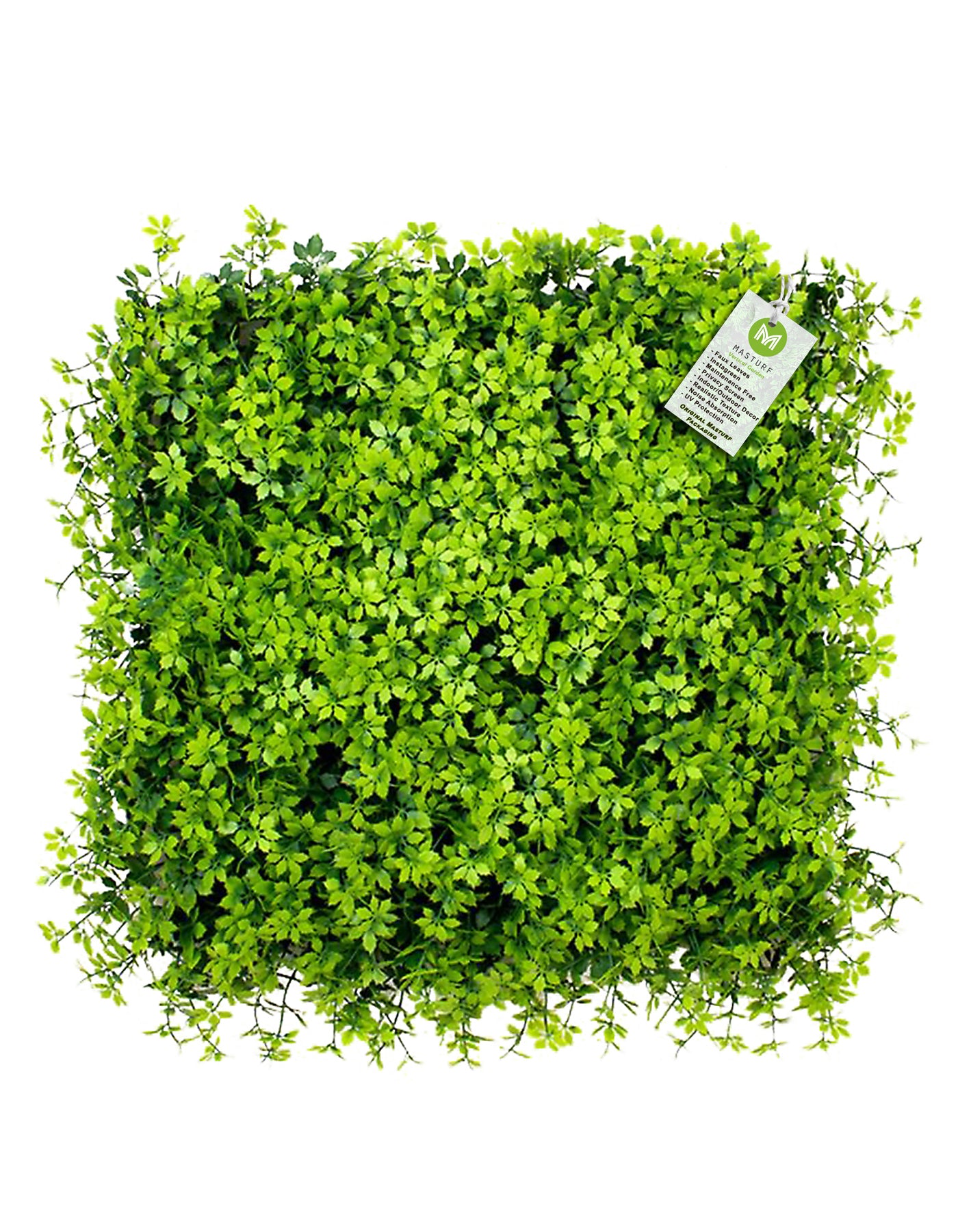 Masturf Premium Fresh Maple 50 x 50cm Faux Leaves UV Resistant Panel