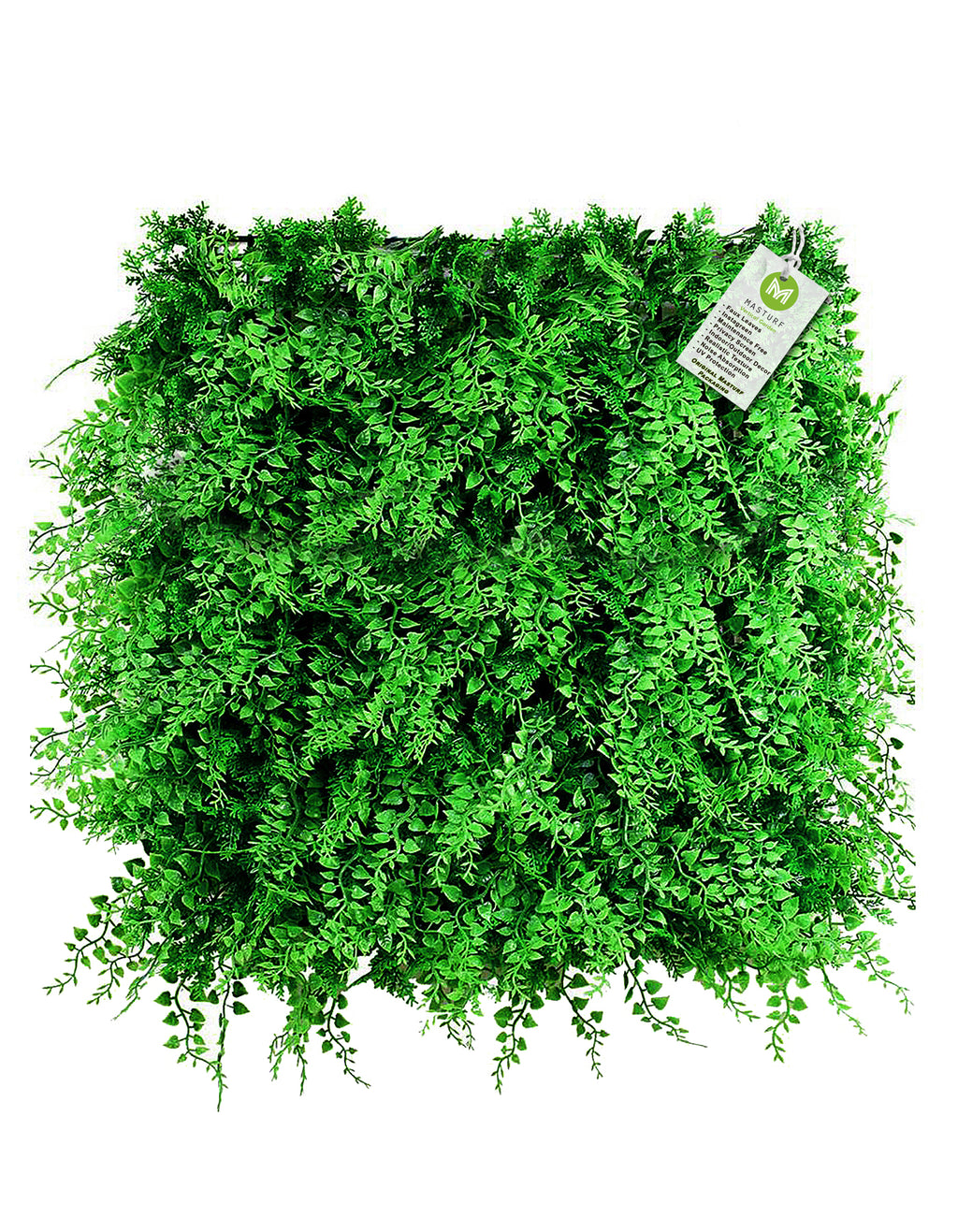 Masturf Premium Furn 50 x 50cm Faux Leaves UV Resistant Panel