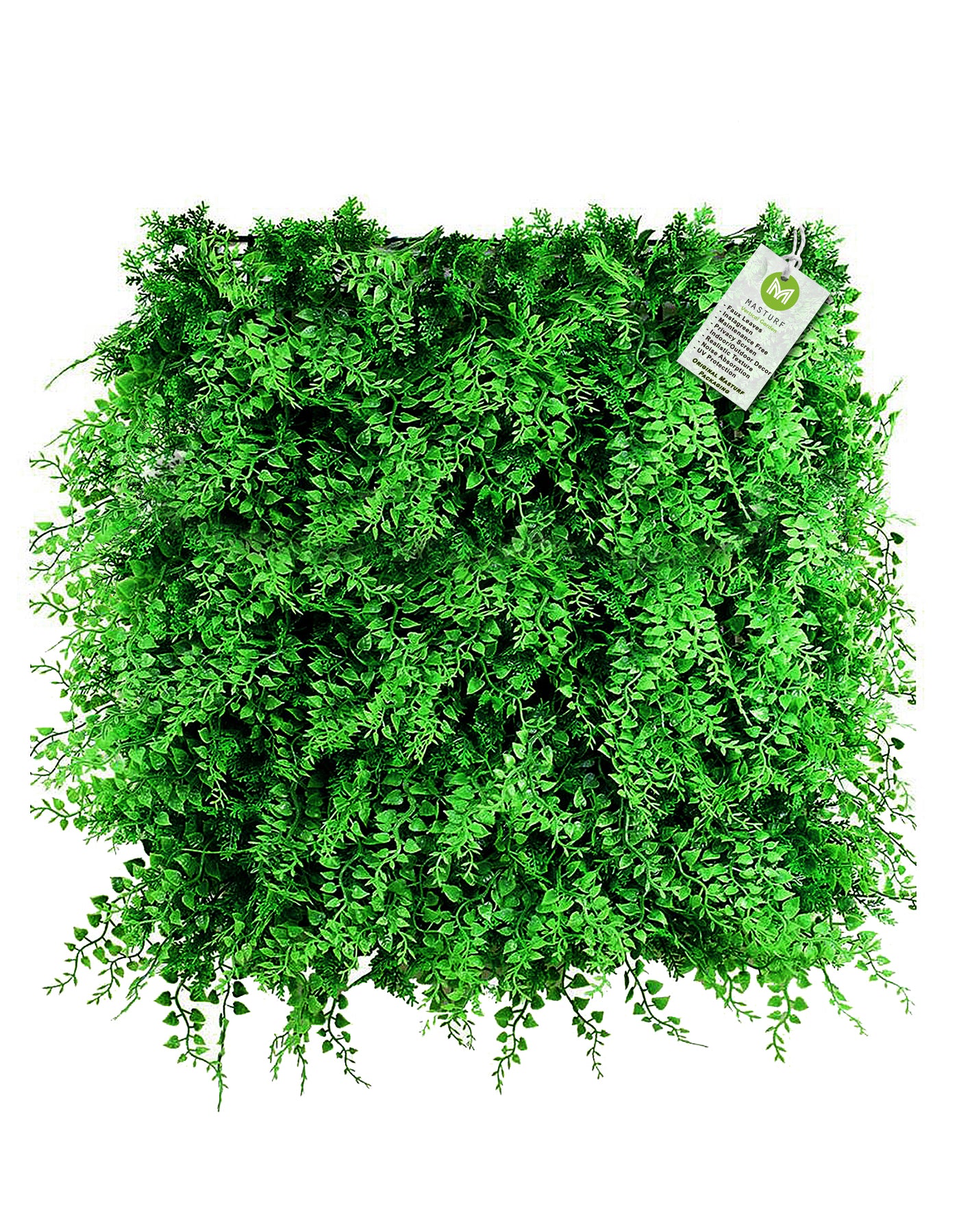 Masturf Premium Furn 50 x 50cm Faux Leaves UV Resistant Panel