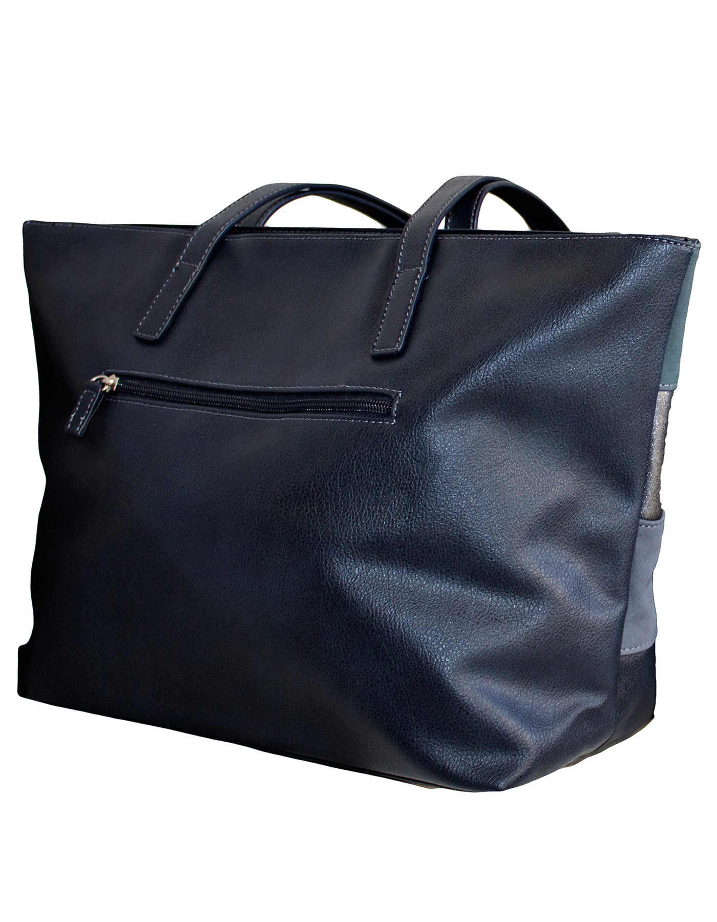 Fino G-8206-2 Faux Leather Tote Shoulder Bag