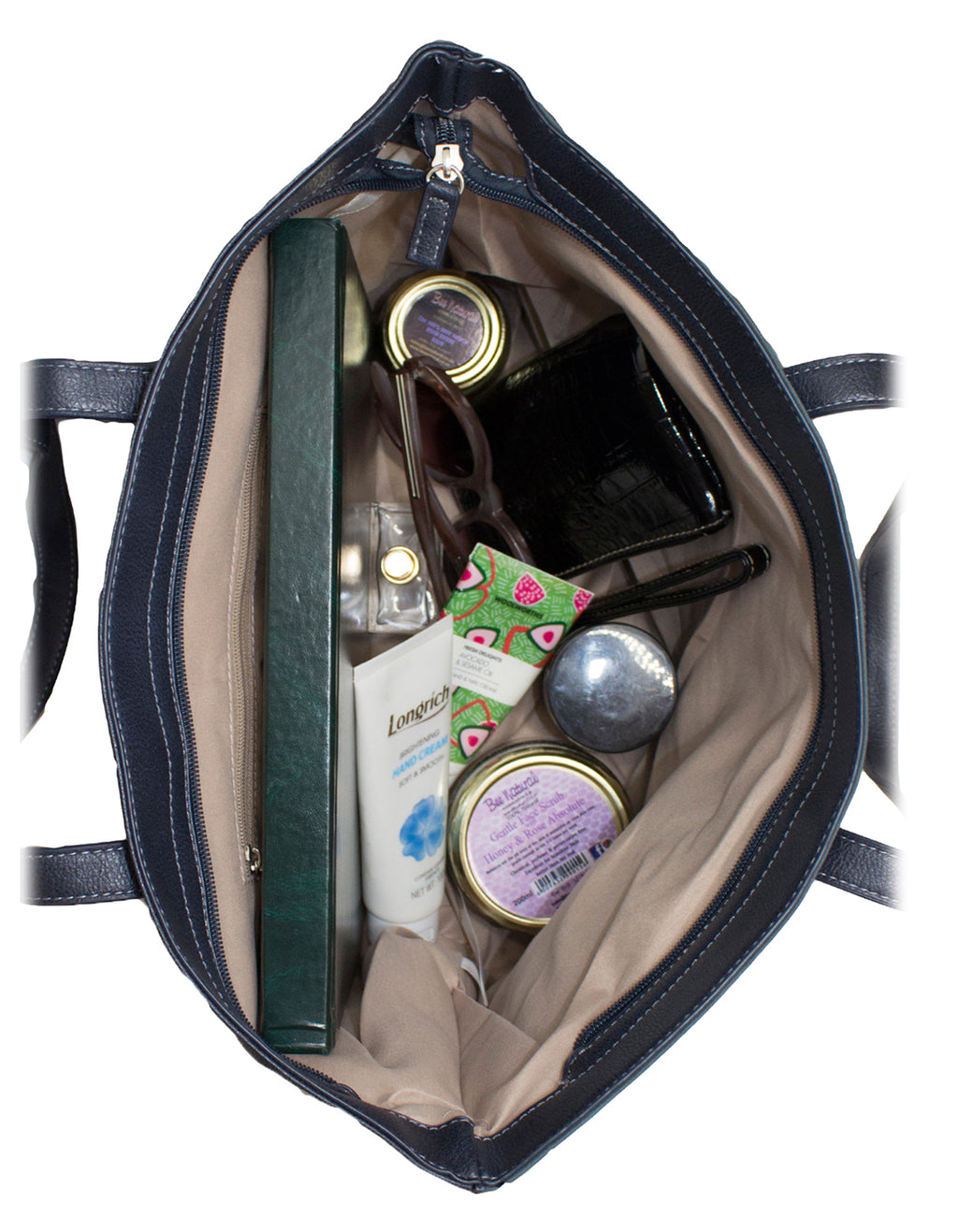 Fino G-8206-2 Faux Leather Tote Shoulder Bag